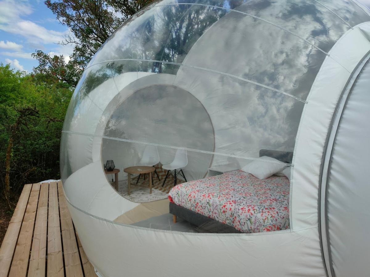 Hotel Cele Bulles Etoilees Brengues Exterior foto